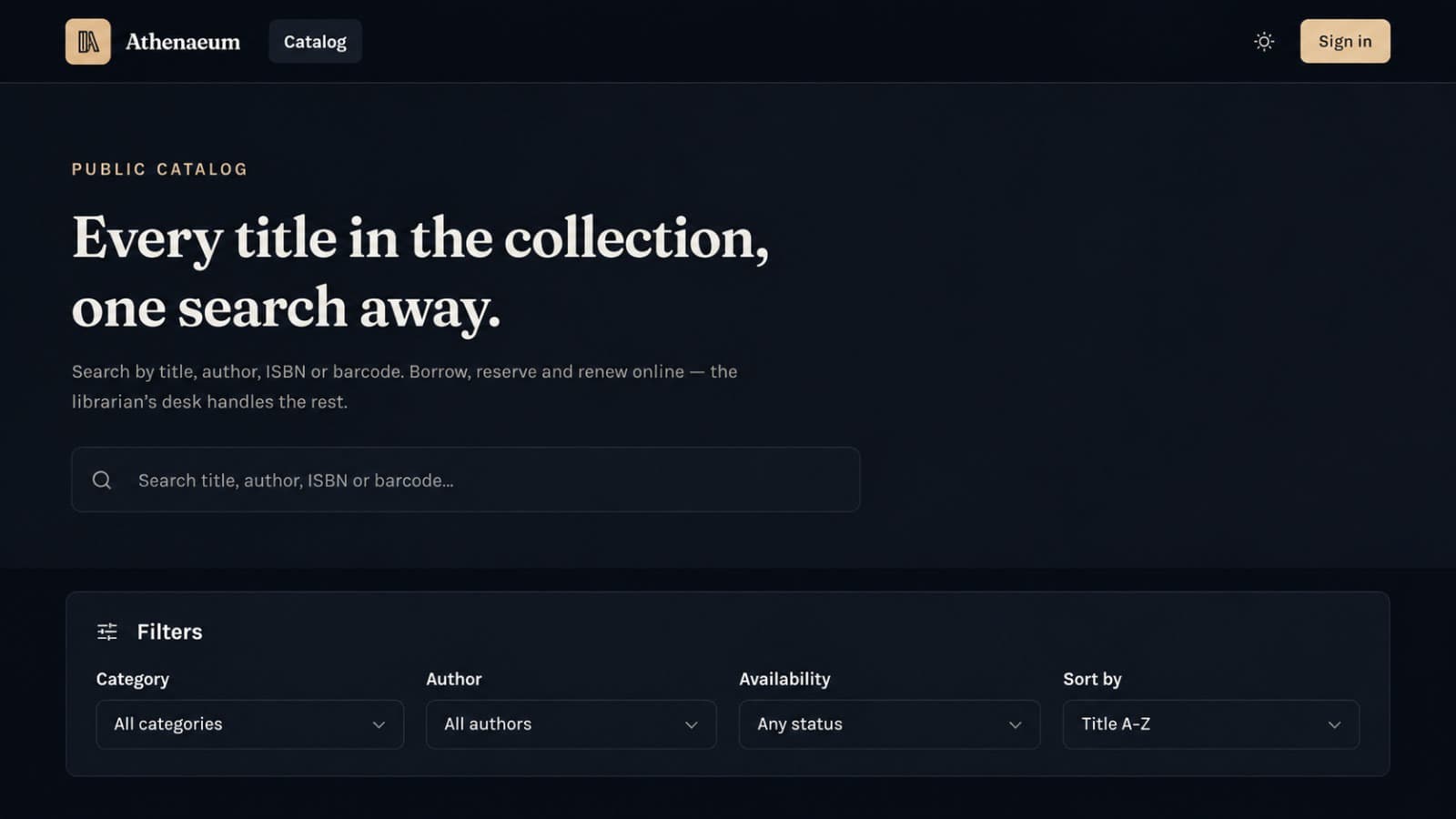 Library Management System