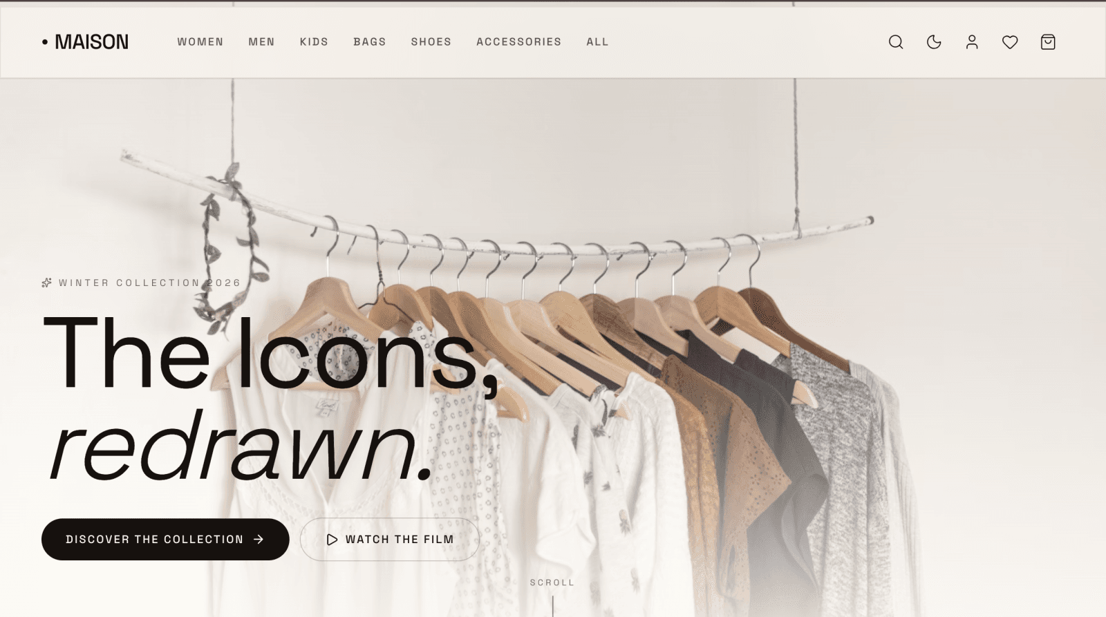 Luxury Fashion E-Commerce Website
